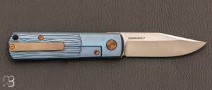 Couteau Böker Solingen - BRLW Blue LTD #16/99 - 110668