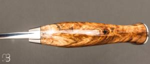   Couteau " C.I.C.C.C. " droit par Charlie Bennica - Pistachier térébinthe et RWL-34