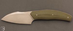     Couteau " Liner Lock XL " custom par David Lespect - G10 et RWL34