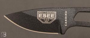    Couteau de cou " Candiru Black " par Esee - ECANBE