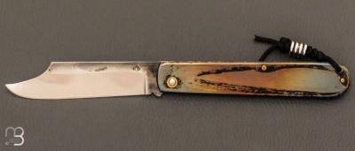 Couteau " Canif Clip Point Coloré" XC75  de Julien Maria