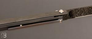  Couteau " Chimera" custom par Petr Hofman - Zirconium et lame damas