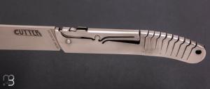 Couteau "Cutter" par Liérande - Inox 14C28N