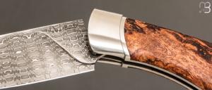    Couteau " Edecix " custom de Florent Dall'ava - L'atelier Dall'ava