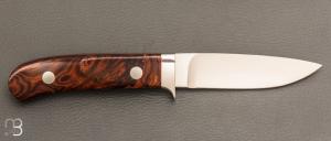    Couteau " Hunter" par Shaun Bruwer - Ironwood et RWL34