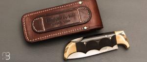  Couteau Kershaw 1050 Oregon USA by Kai Japan Lockback ~ Vintage 1982-1989