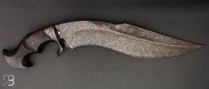    Couteau " Kukri - Mosaic Damascus " custom de Claudio Sobral & Ariel Sobral - CAS Knives