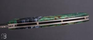    Couteau " L08 fruits des bois pièce unique" par Perceval - Lame damas