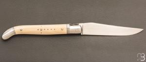  Couteau " Laguiole " par Erwann Aubriet - Ivoire de mammouth