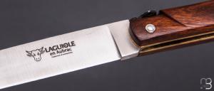  Couteau Laguiole droit 13 cm par Laguiole en Aubrac - Bois de fer