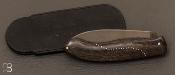  Couteau  " Legros + " Morta et acier D2 par Maxime Rossignol - La Forge de Max