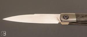  Couteau " Liner-Lock custom " par Grégory Picard - Fibre de carbone et lame en S45VN