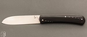 Couteau " Lo-Culte  " custom par Lo-Coutelier - G10 et lame en RWL34