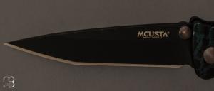  Couteau pliant MC-004-013 Fusion VG-10 San-Maï noir par MCUSTA - Limited Edition 2023