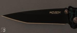  Couteau pliant MC-004-013 Fusion VG-10 San-Maï noir par MCUSTA - Limited Edition 2023