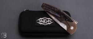    Couteau " Maximus " custom par Thierry Savidan - Fatcarbon®