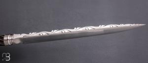    Couteau " Méditerranean Dirk " droit custom par Joe Keeslar