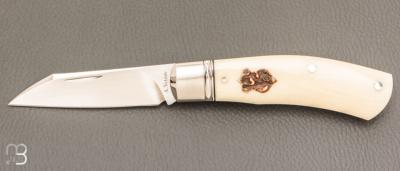    Couteau " Native " par Aleksandr Vetrov - Micarta / M390