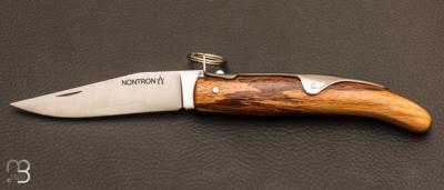 Couteau Nontron Cap modèle 14-18 manche en bois de serpent