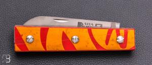    Couteau " Paladru Alpin "pliant par l'âme de la Fure - Ski et 12C27