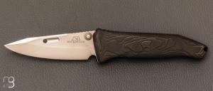   Couteau " SAI L022 BK par Rockstead - Titane et Clad ZDP189 / VG10
