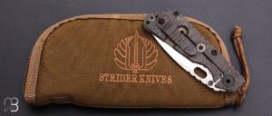  Couteau " SNG " par Mick Strider - CPM-154 / Titane - G10