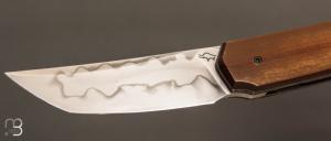   Couteau " Sanjo " par Guy Poggetti - Micarta vintage et C130