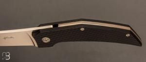    Couteau " Tactical Empire " par Jean Pierre Martin - Tashi Bharucha Design - Fibre de carbone et RWL34
