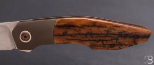   Couteau  " Tantix " par Thierry Savidan - Ivoire de mammouth