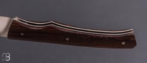   Couteau de poche Tedesco par Adrien Giovaninetti - Bocote