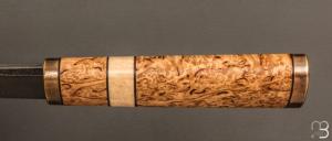   Couteau " Viking fixe " style Puukko des Forges d'Haraldr