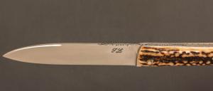   Couteau  " Yssingeaux " de Jérôme Latreille - Bois de cerf