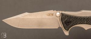 Couteau pliant tactique ZERO TOLERANCE - ZT-0393GLCF design Rick Hinderer