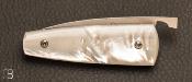 Couteau de poche "Mini Sgian Dubh" nacre par Andrea Paravicini