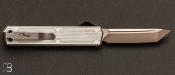 Couteau de poche automatique Golgoth lame tanto - aluminium et fibre de carbone - G11F6