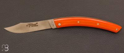 Couteau de poche le Thiers G10 Orange par Cognet