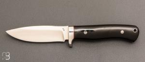    Couteau droit par Henri VIALLON - G10 et ATS34