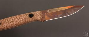 Couteau   fixe " Classic Freedom " par TRC Knives