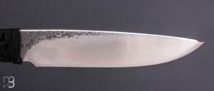  Couteau fixe par Jean-Paul Sire - Paracorde et lame en 100C6