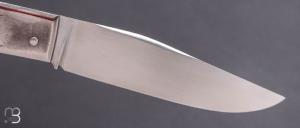     Couteau " slipjoint " full acier par Vincent Lafaye