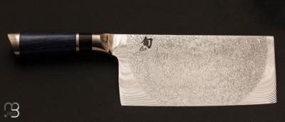  Couteau cuisine Japonais hachoir chinois 19.5 CM Shun Engetsu damas Série Limitée par Kai - TA-0712