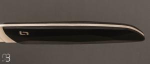 Coffret de 2 couteaux noirs - " Le Table 55 " par LEPAGE - Polyacétal et 12C27