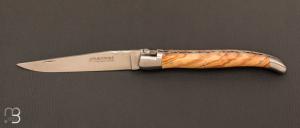 Laguiole 13 cm by Fontenille Pataud - 14c28N blade - Olive wood