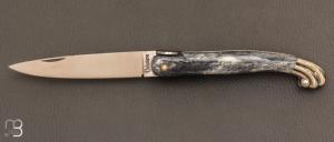  Couteau Laguiole Océan " Laurel & Hardy " par Philippe Voissière