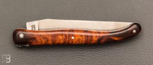   Couteau Laguiole pièce unique 12 cm par Laguiole en Aubrac - Bois de fer