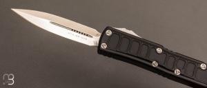 Couteau Automatique Microtech - UTX-85® II D/E Signature Series  Stonewash Standard - 232II-10 S