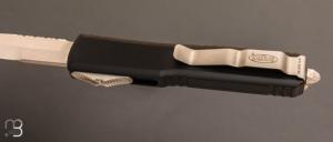 Couteau Automatique Microtech - Ultratech® Bayonet Satin Partial Serrated - 120-5