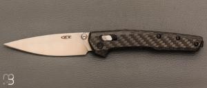    Couteau " ZT0117 Duralock " par ZERO TOLERANCE - CPM MagnaCut et carbone