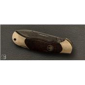 Couteau Böker Sollingen - Junior Scout Spearpoint Curly Birch Damascus - 111920DAM