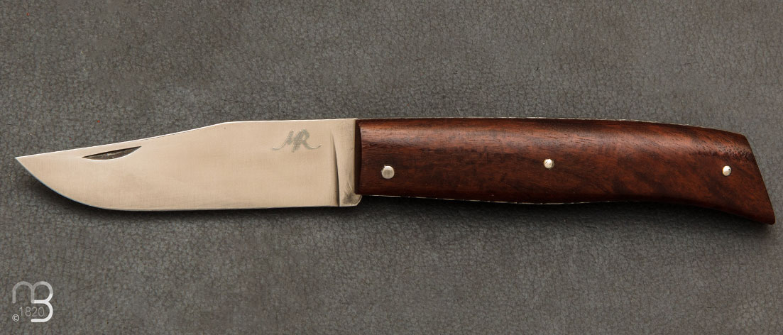 Couteau Alpin bois de fer par Marc René